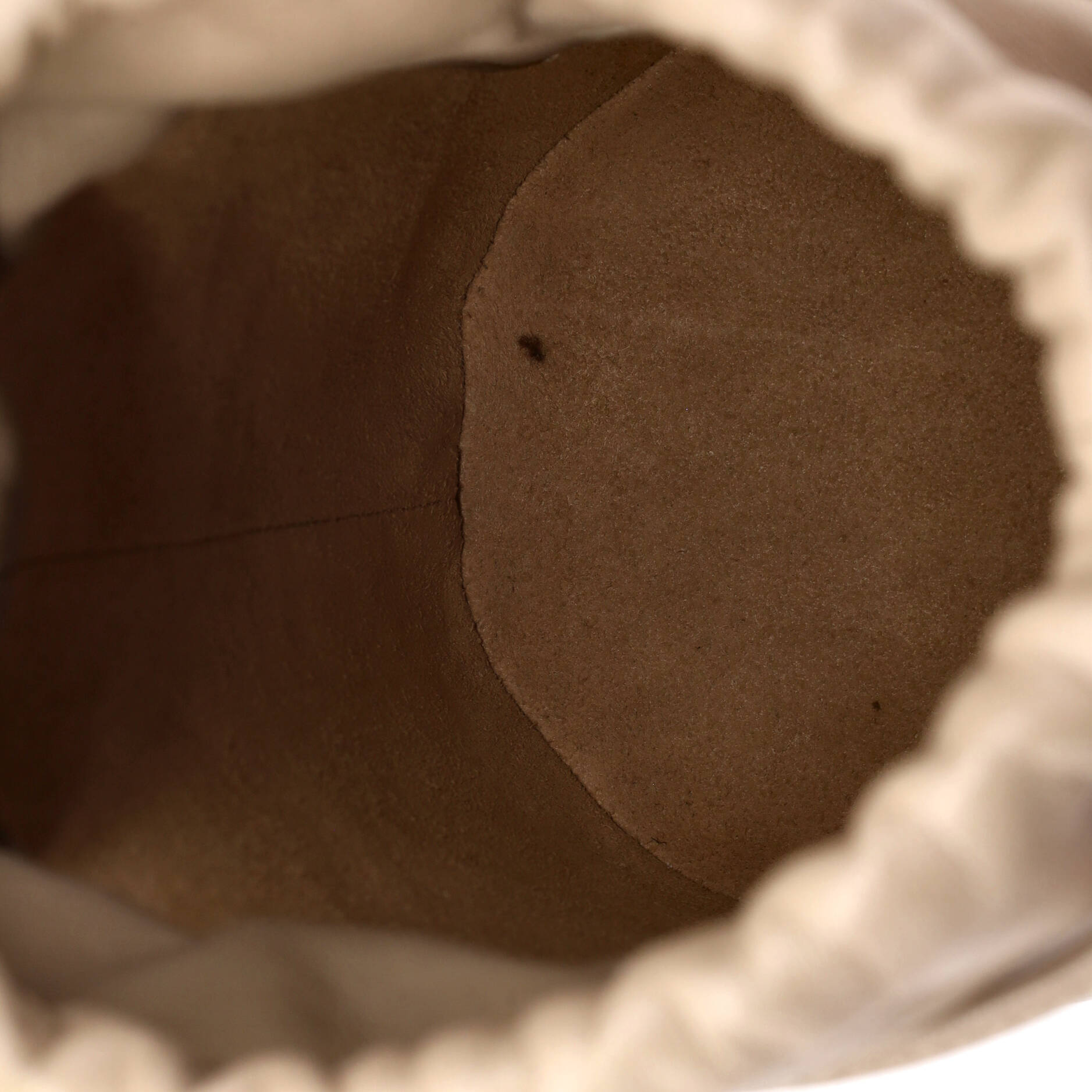 Ophidia Top Handle Bucket Bag GG Coated Canvas with Leather Mini
