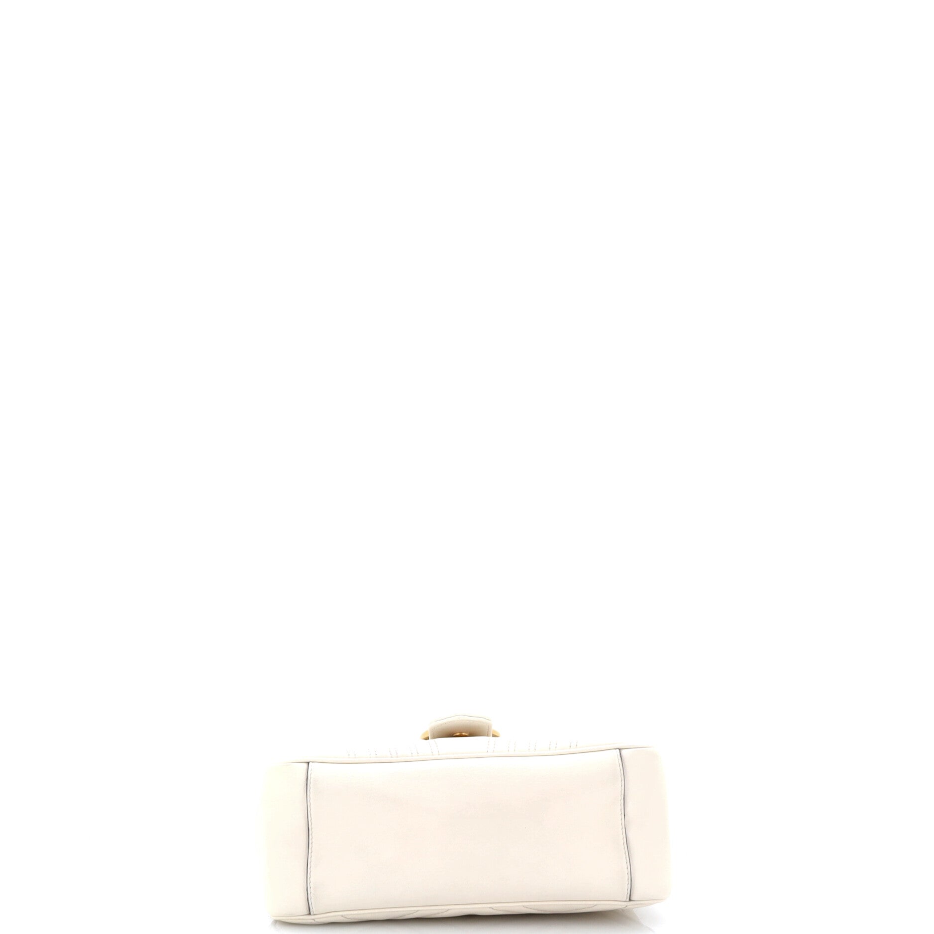 GG Marmont Top Handle Flap Bag Matelasse Leather Small