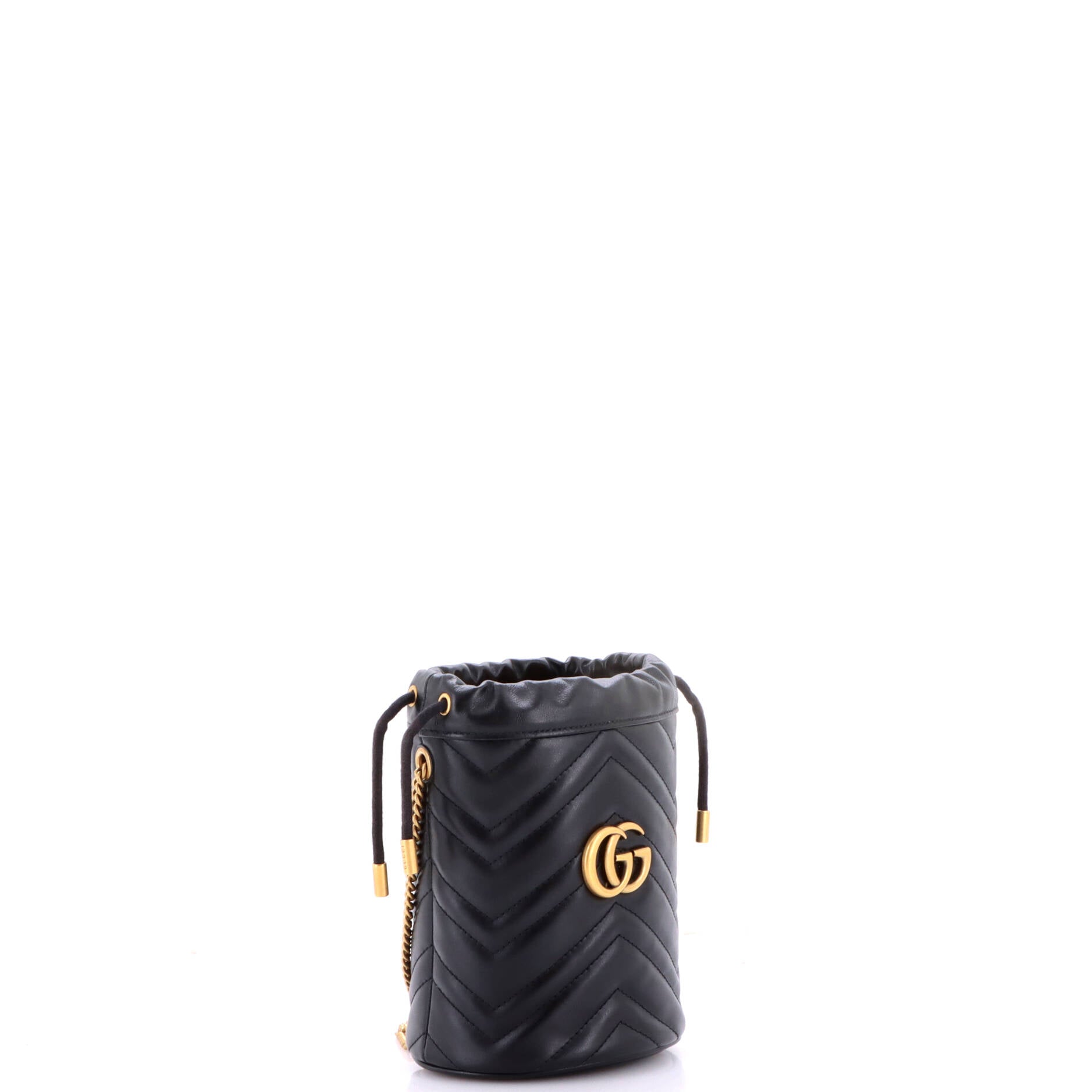 GG Marmont Bucket Bag Matelasse Leather Mini