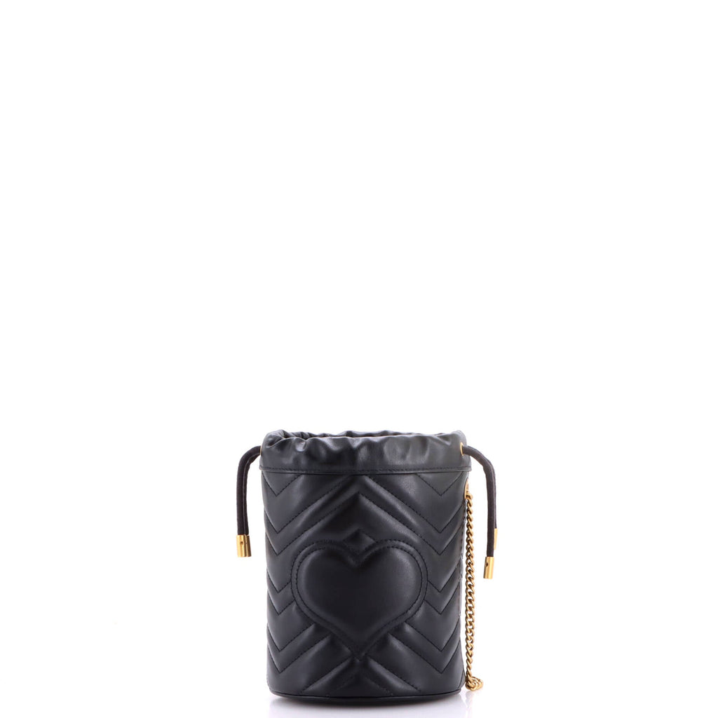 GG Marmont Bucket Bag Matelasse Leather Mini