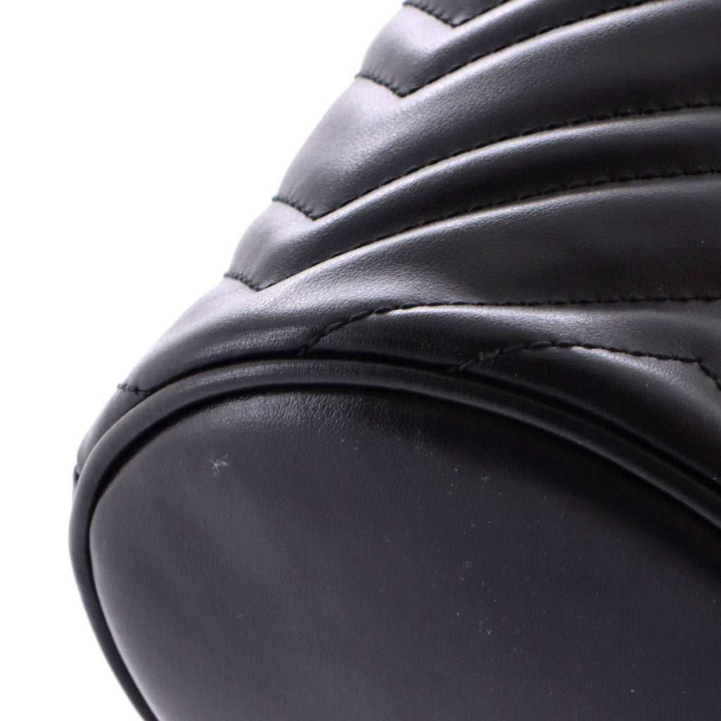 GG Marmont Bucket Bag Matelasse Leather Mini
