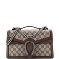 Dionysus Top Handle Chain Bag GG Coated Canvas Small