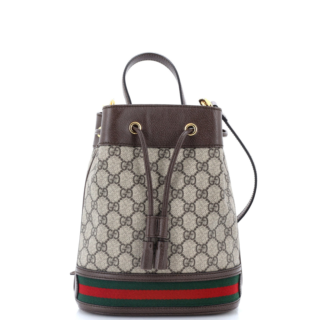 Ophidia Bucket Bag GG Coated Canvas Small