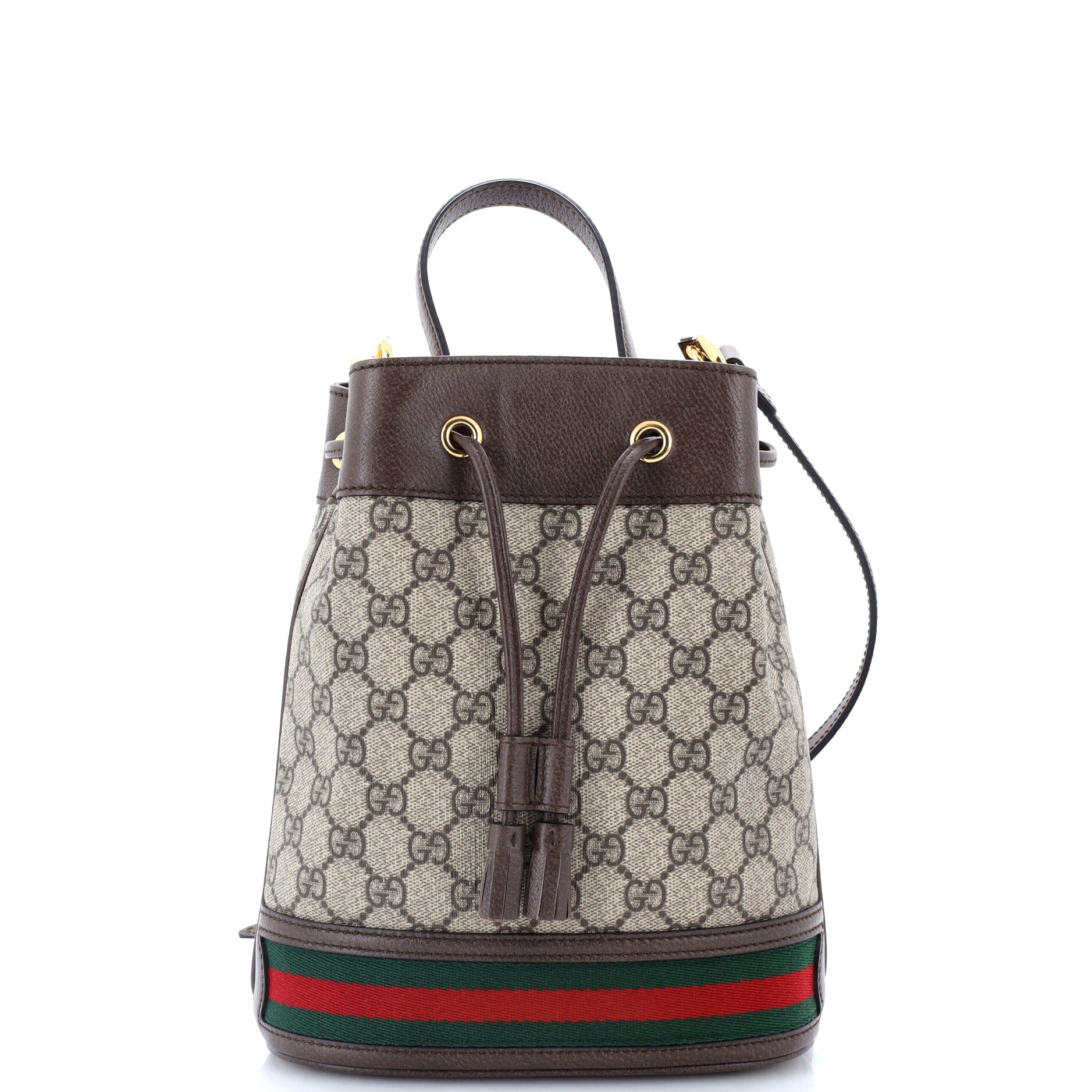 Ophidia Bucket Bag GG Coated Canvas Small