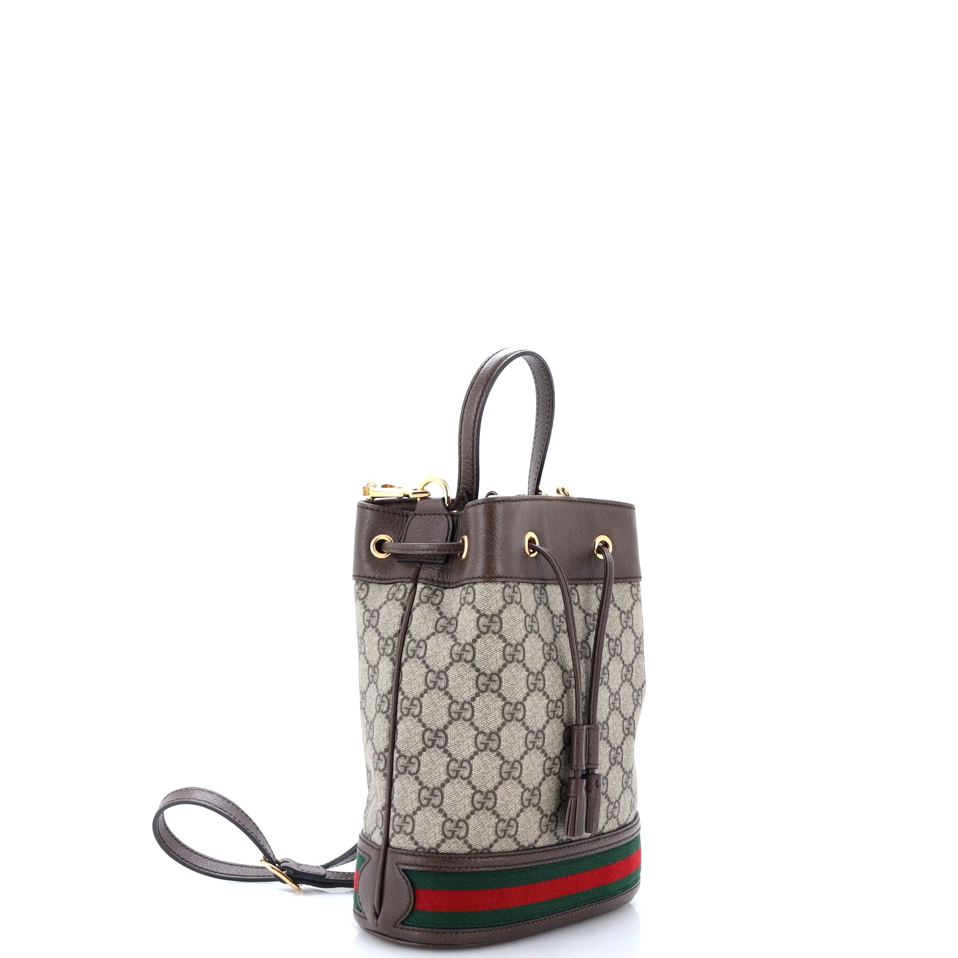 Ophidia Bucket Bag GG Coated Canvas Small