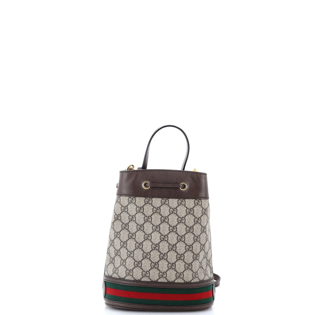 Ophidia Bucket Bag GG Coated Canvas Small