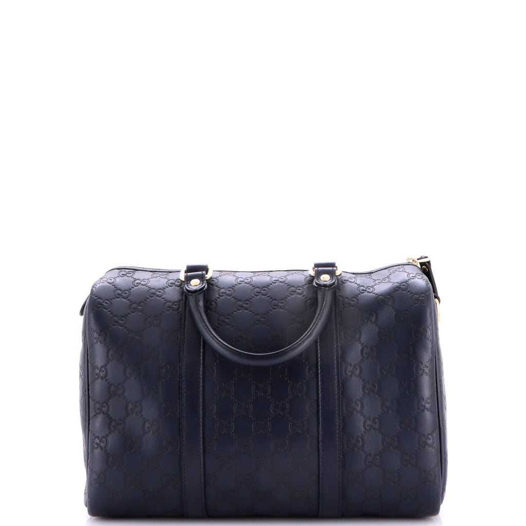 Joy Boston Bag Guccissima Leather Medium