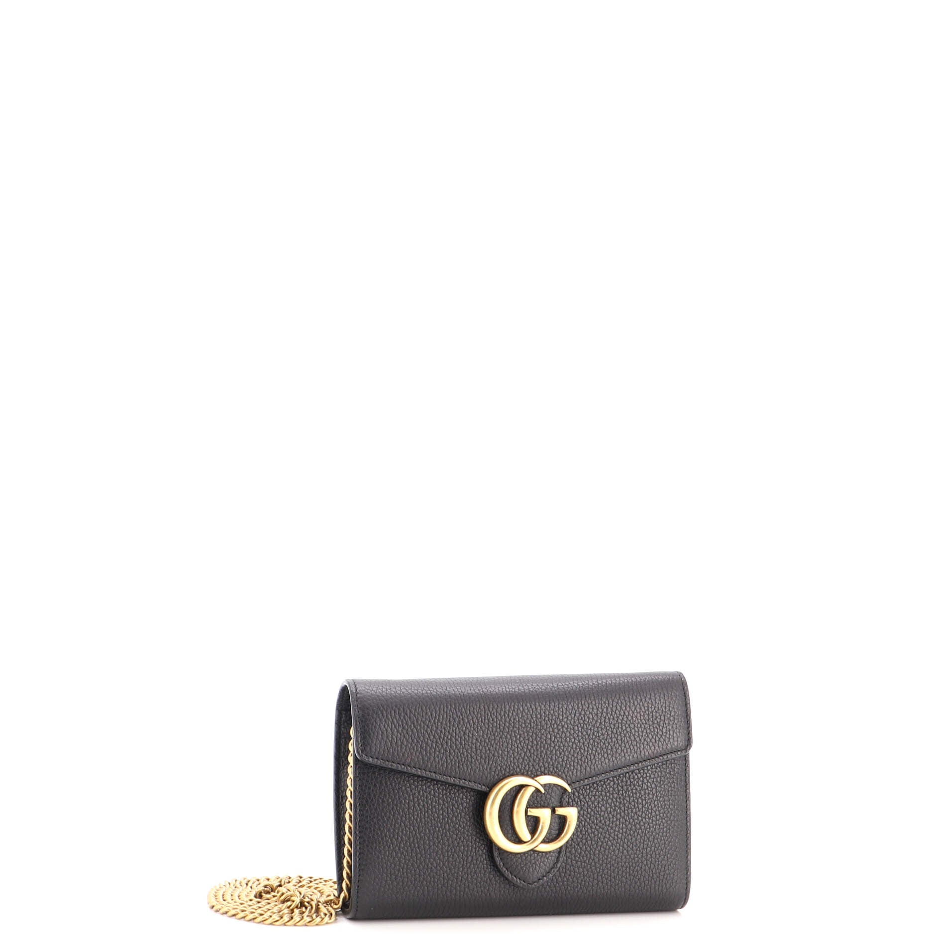 GG Marmont Chain Wallet Leather Mini