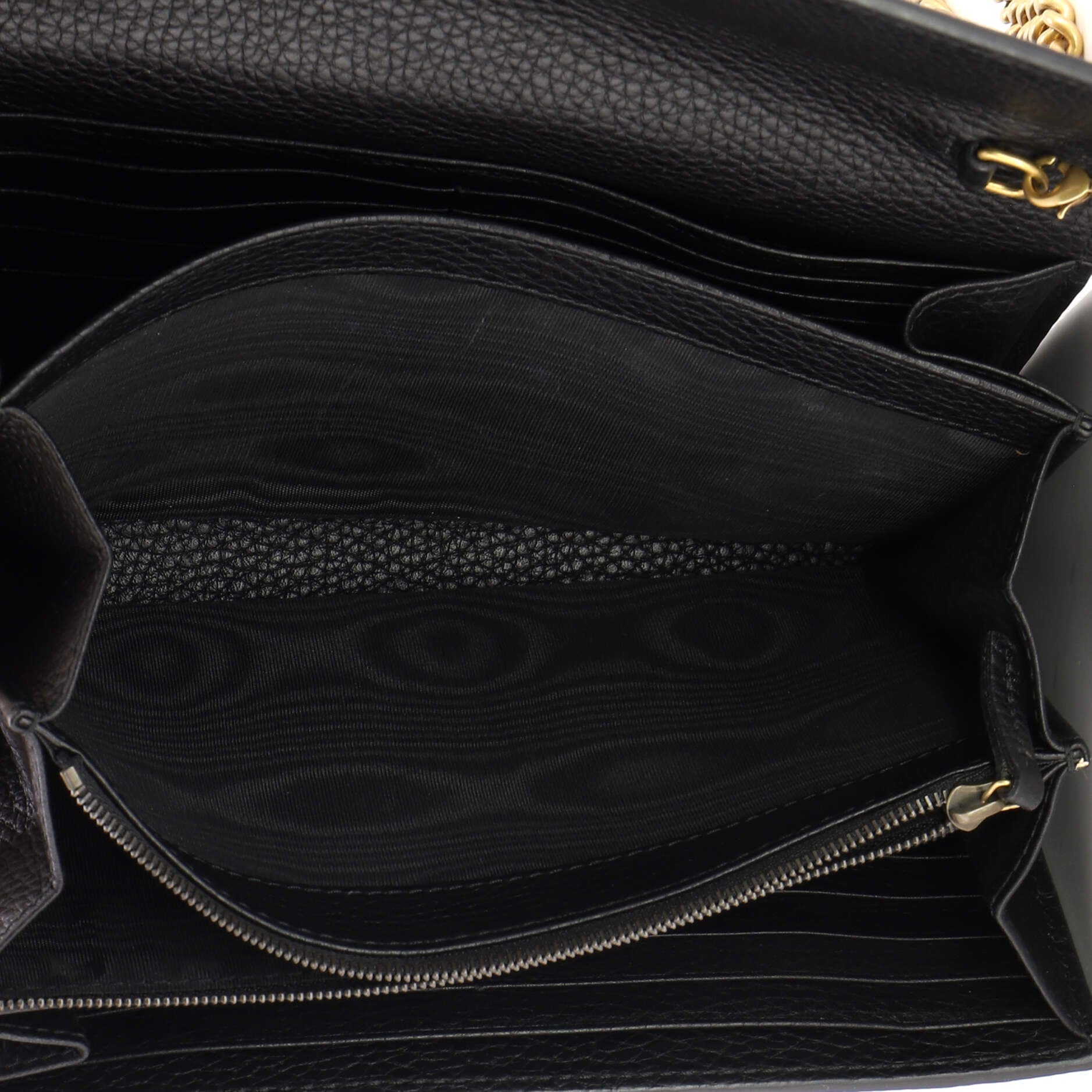 GG Marmont Chain Wallet Leather Mini