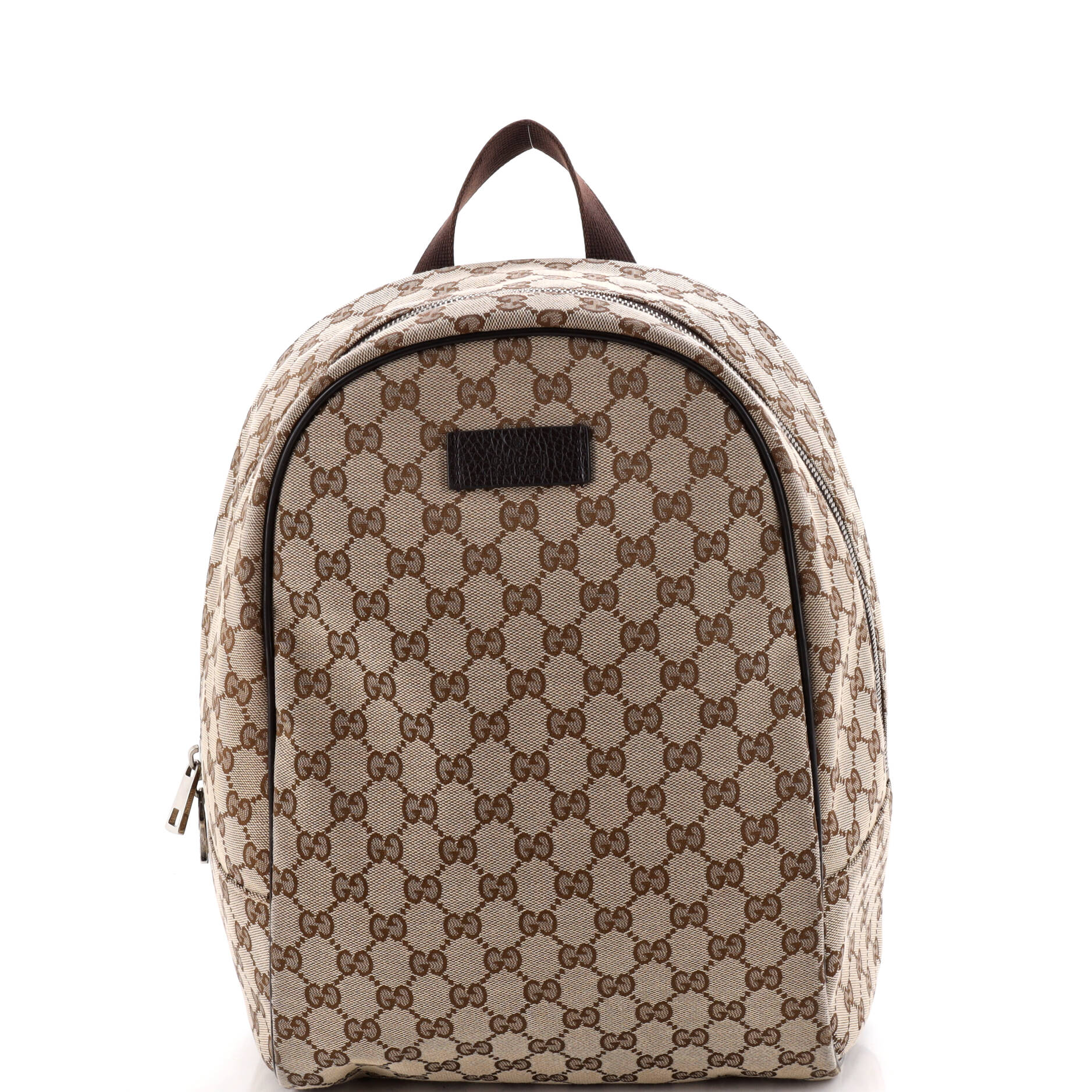 Zip Around Travel Backpack GG Canvas