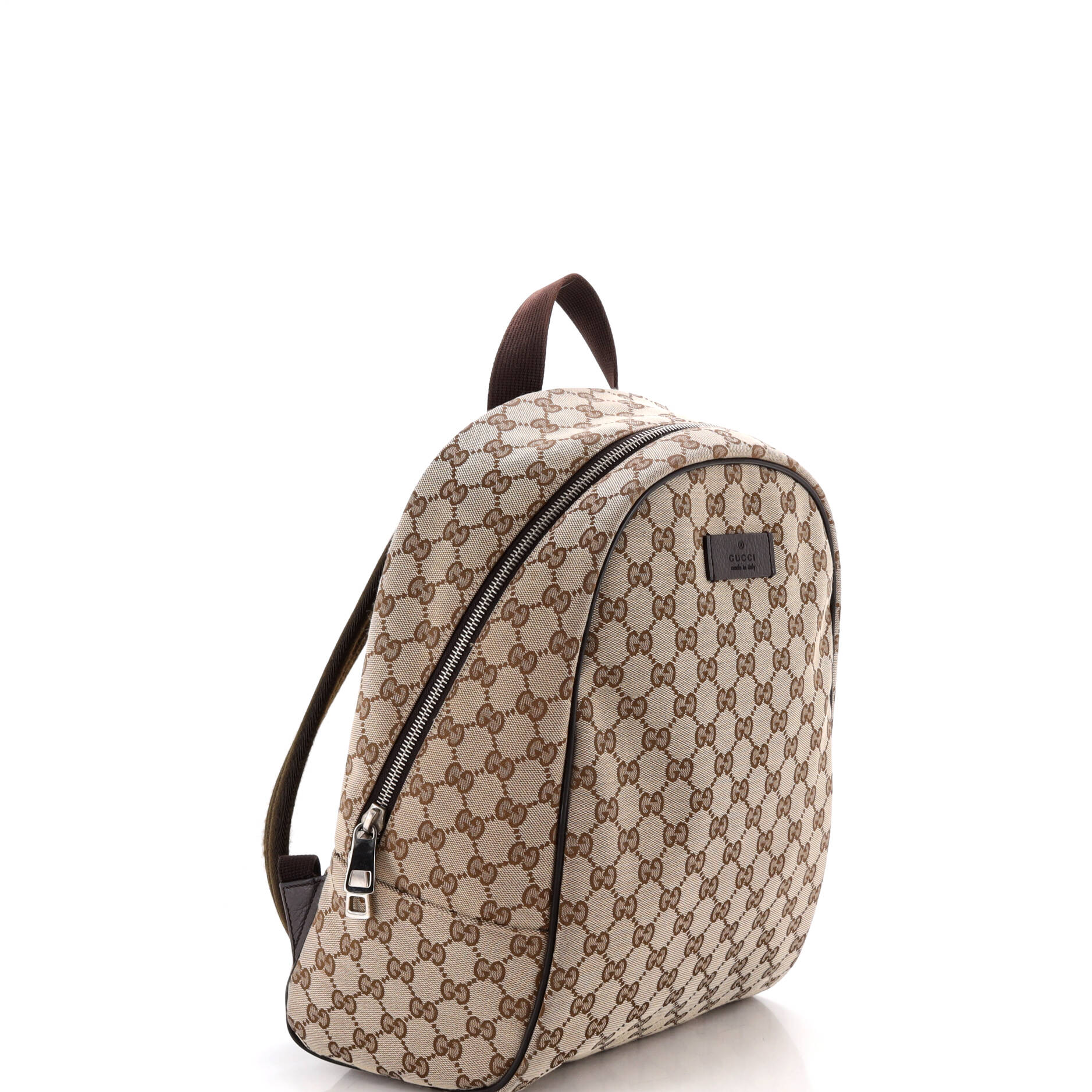 Zip Around Travel Backpack GG Canvas