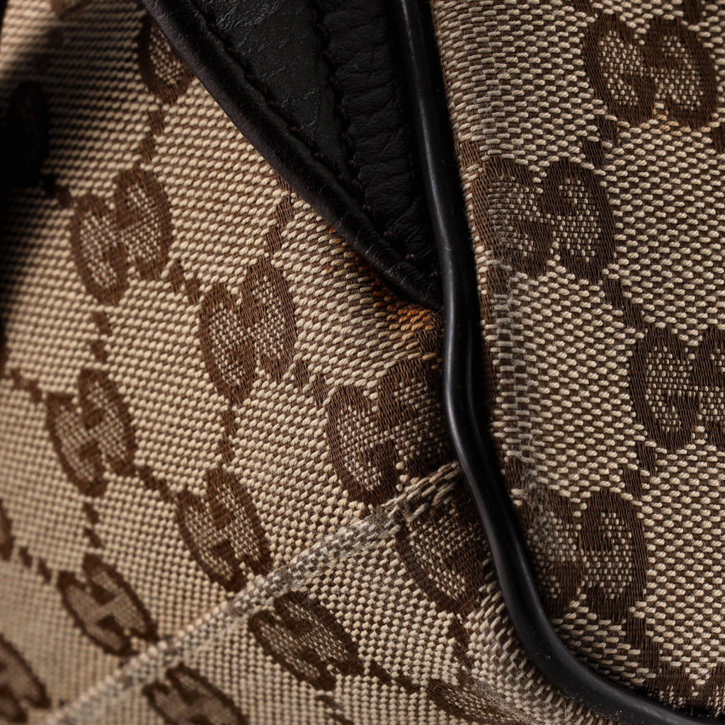 Zip Around Travel Backpack GG Canvas