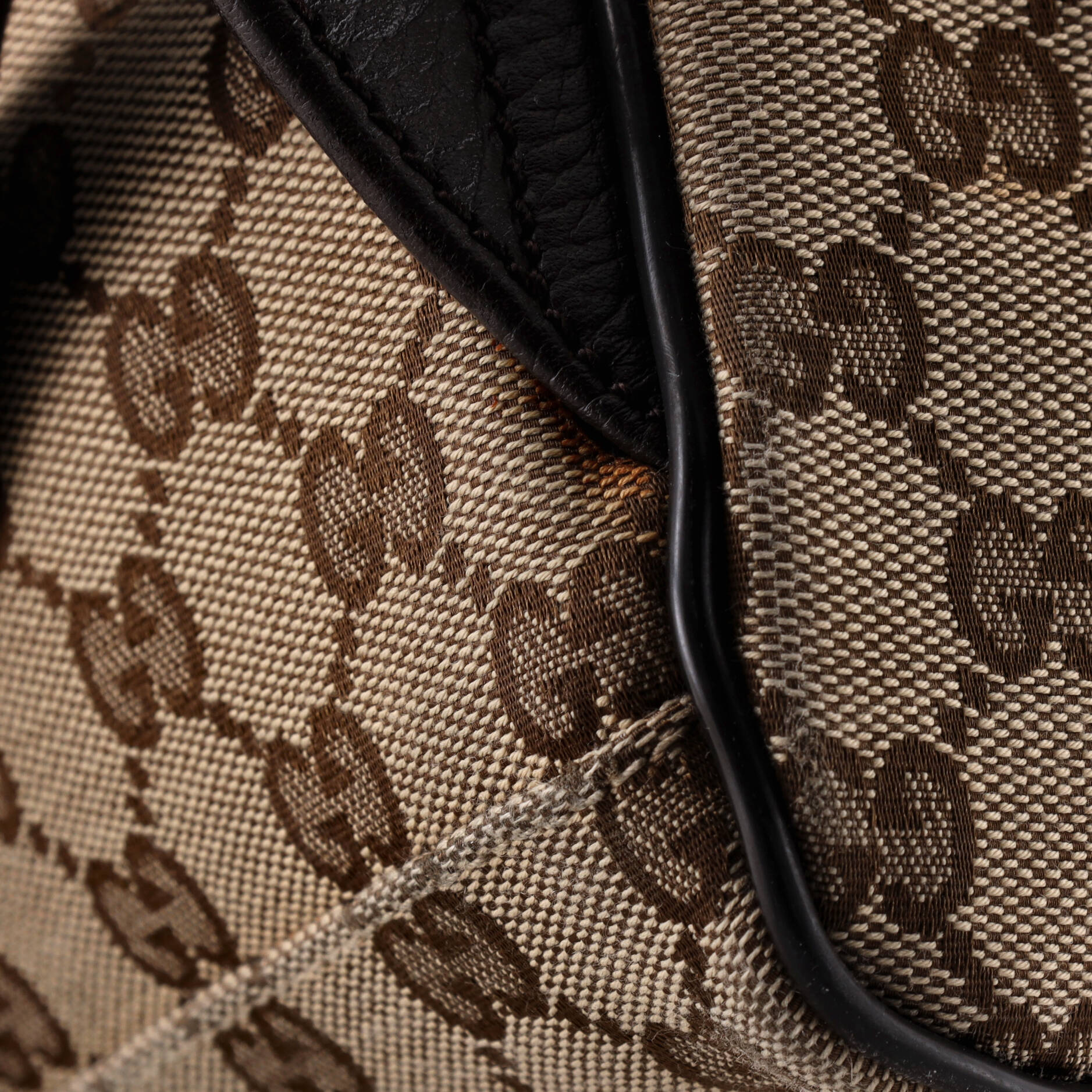 Zip Around Travel Backpack GG Canvas