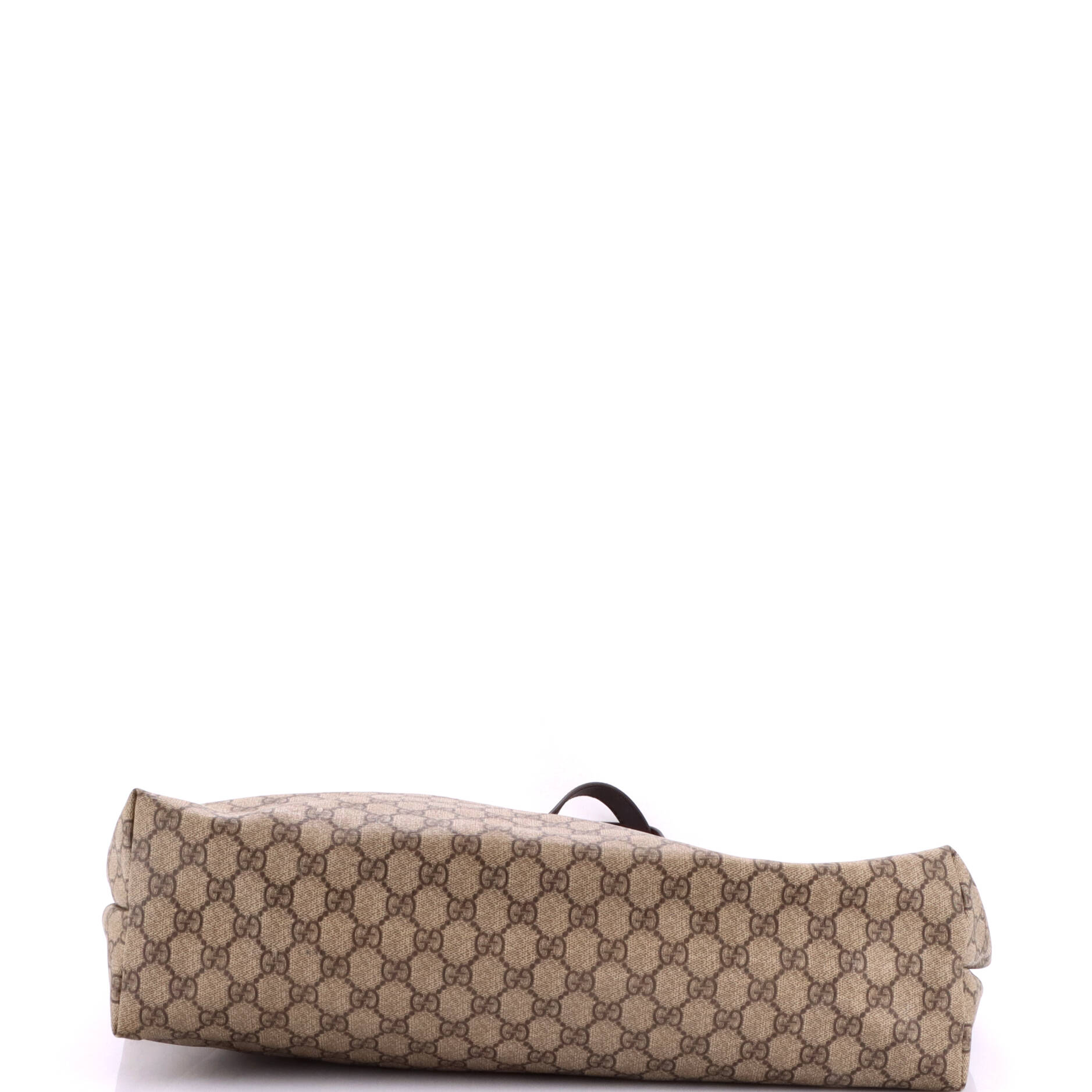 Plus Tote GG Coated Canvas with Leather Large