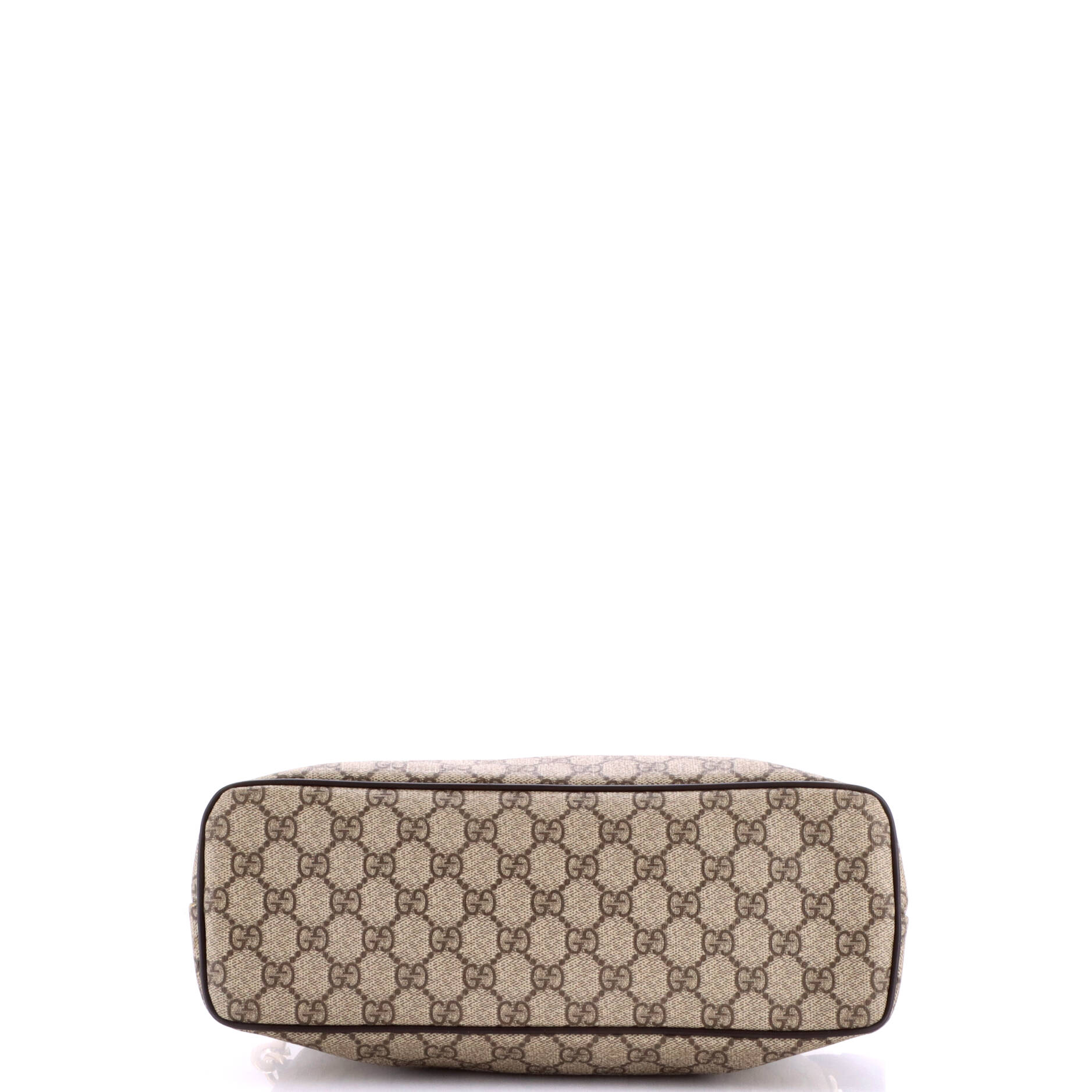 Convertible Zip Tote GG Coated Canvas with Leather Small