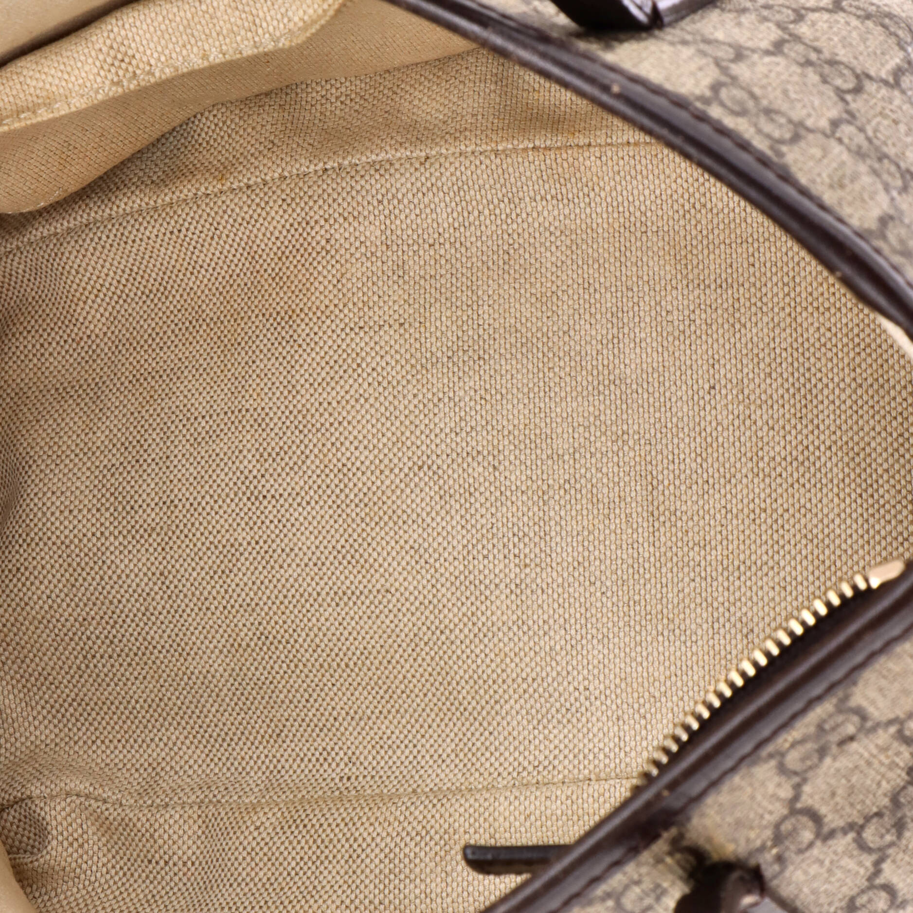 Convertible Zip Tote GG Coated Canvas with Leather Small