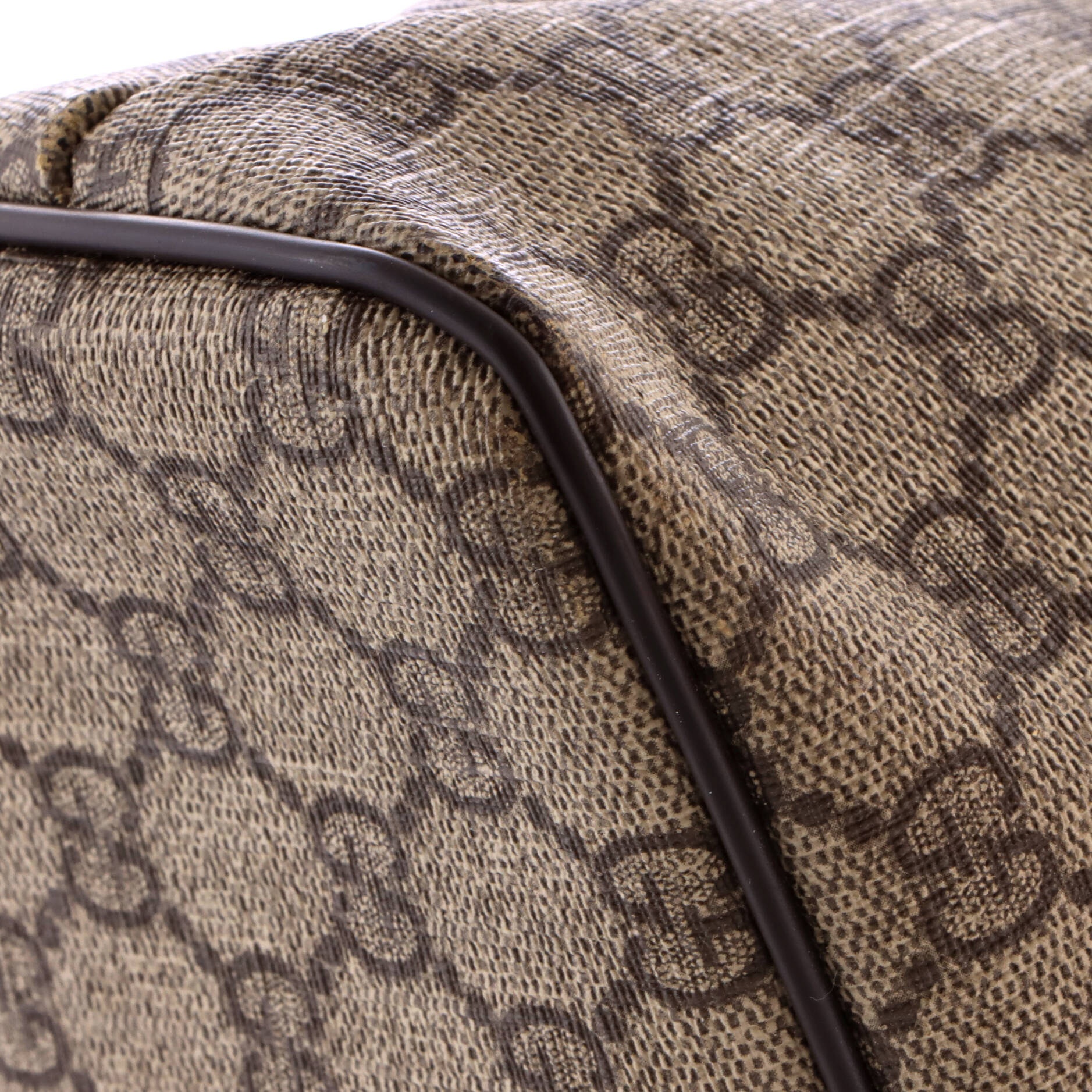 Convertible Zip Tote GG Coated Canvas with Leather Small