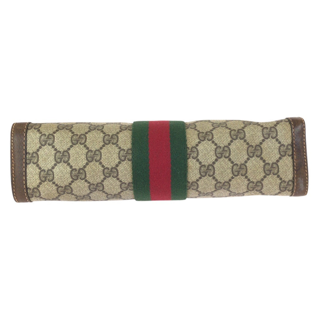 Ophidia Chain Shoulder Bag GG Coated Canvas Medium