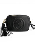 Gucci Black Leather Soho Disco Crossbody