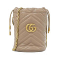 GG Marmont Bucket Bag Matelasse Leather Mini