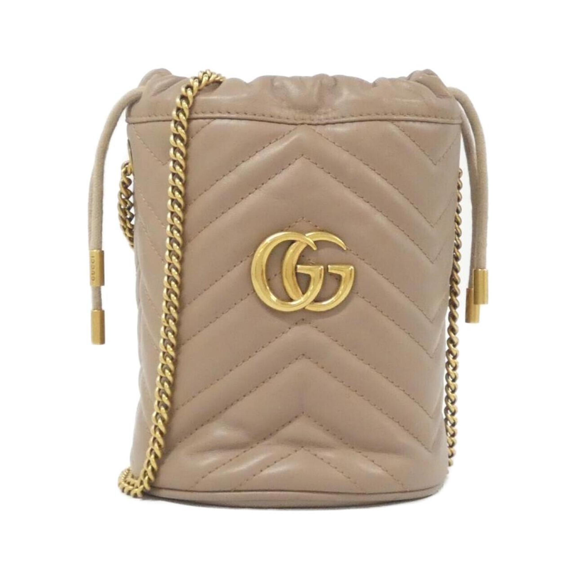 GG Marmont Bucket Bag Matelasse Leather Mini