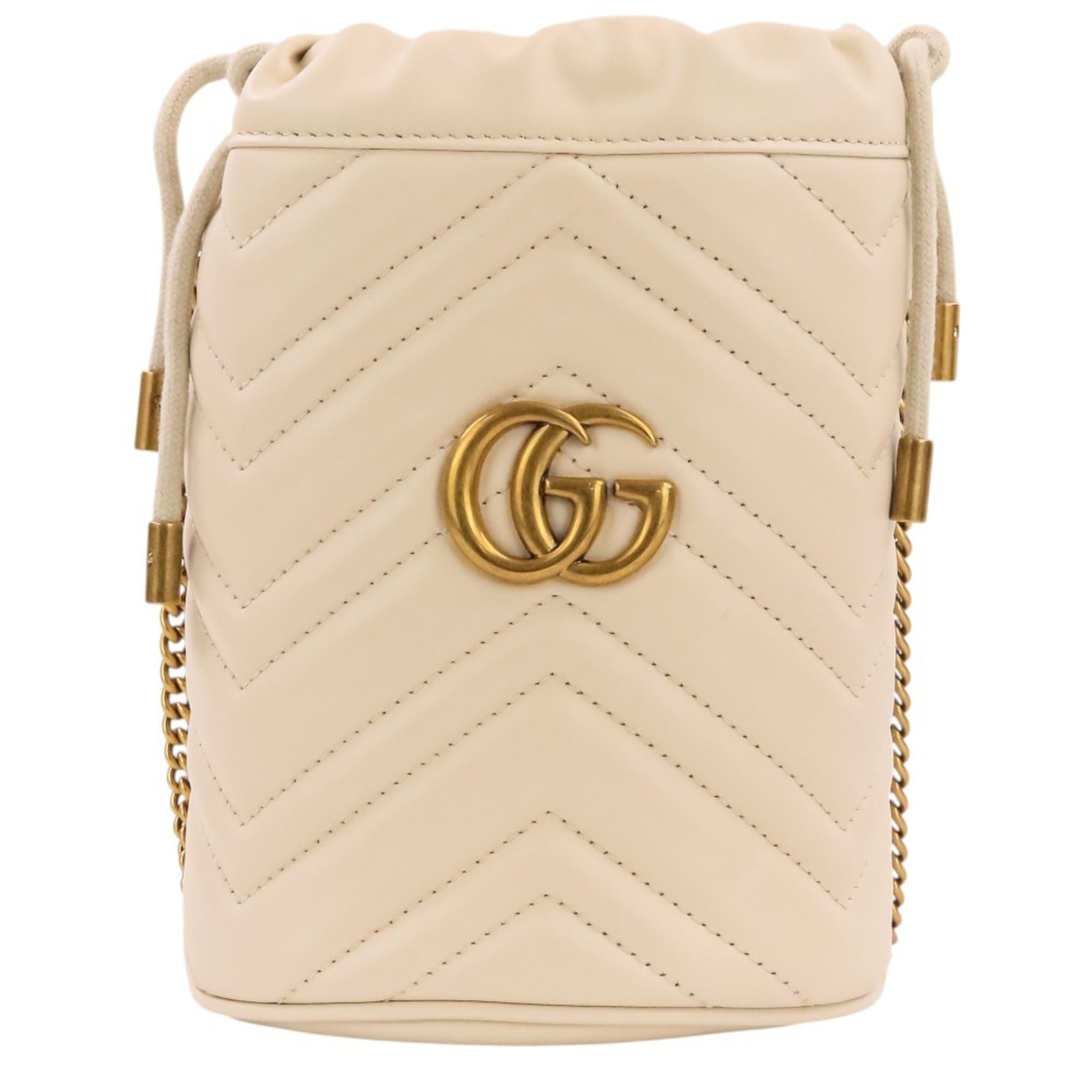 GG Marmont Bucket Bag Matelasse Leather Mini