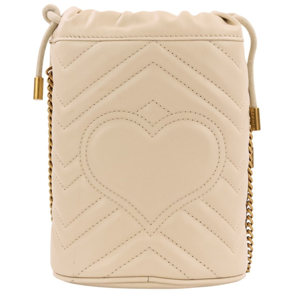 GG Marmont Bucket Bag Matelasse Leather Mini