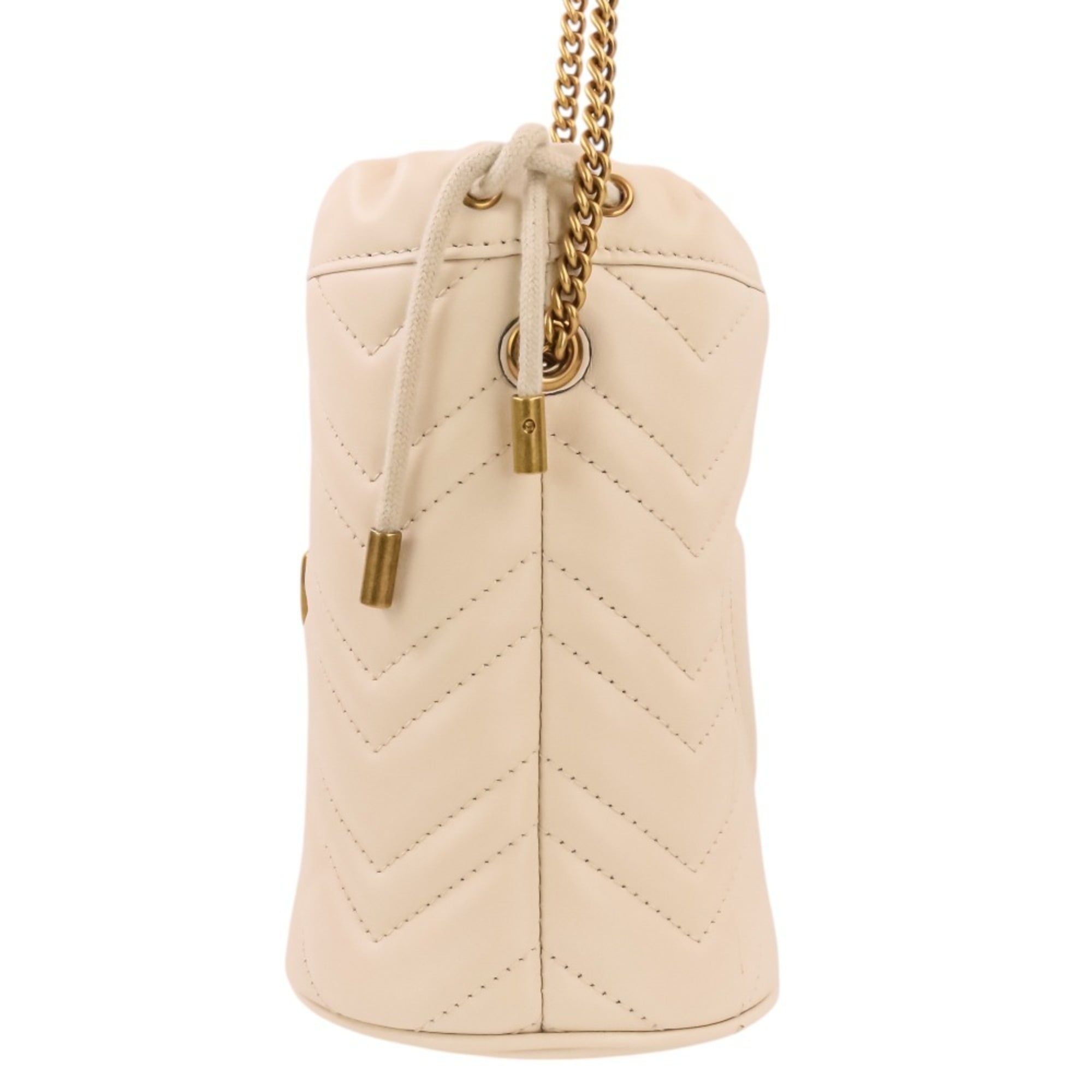 GG Marmont Bucket Bag Matelasse Leather Mini