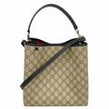 GG Emblem Bucket Bag GG Coated Canvas Medium