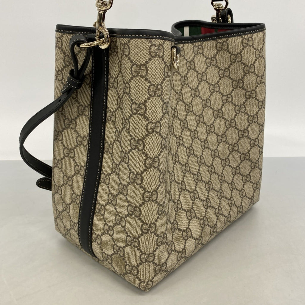 GG Emblem Bucket Bag GG Coated Canvas Medium