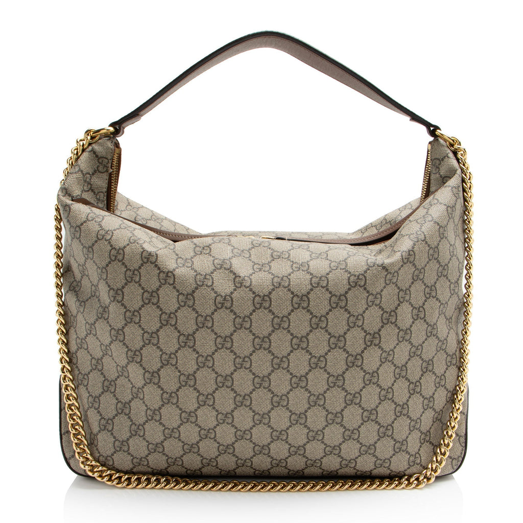 Gucci GG Supreme Large Hobo (SHF-h1429a)