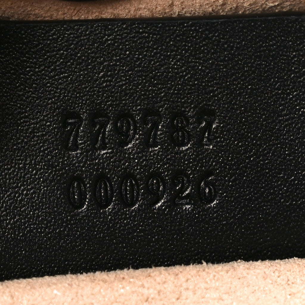 Guccissima Linea A Hobo Black
