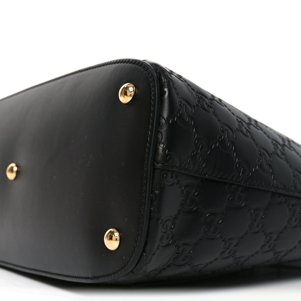 Guccissima Linea A Hobo Black